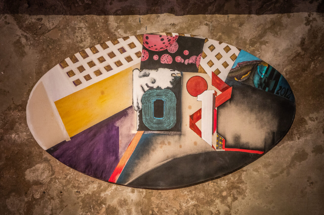  Obra(s) por Anna Bella Geiger.  Da atividade Manjar: Para Habitar Liberdades. 