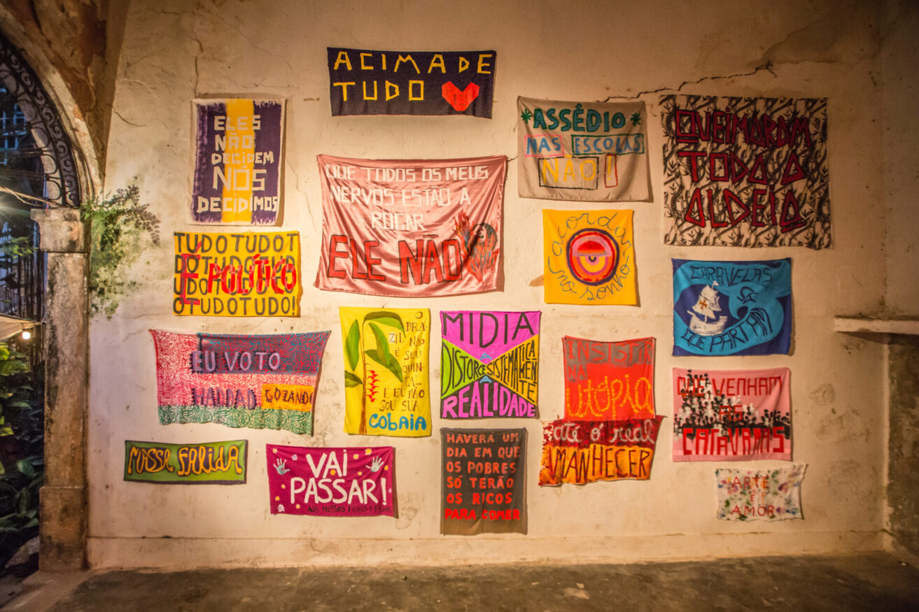  Obra(s) por #CóleraAlegria.  Da atividade Manjar: Somos Muitxs. 