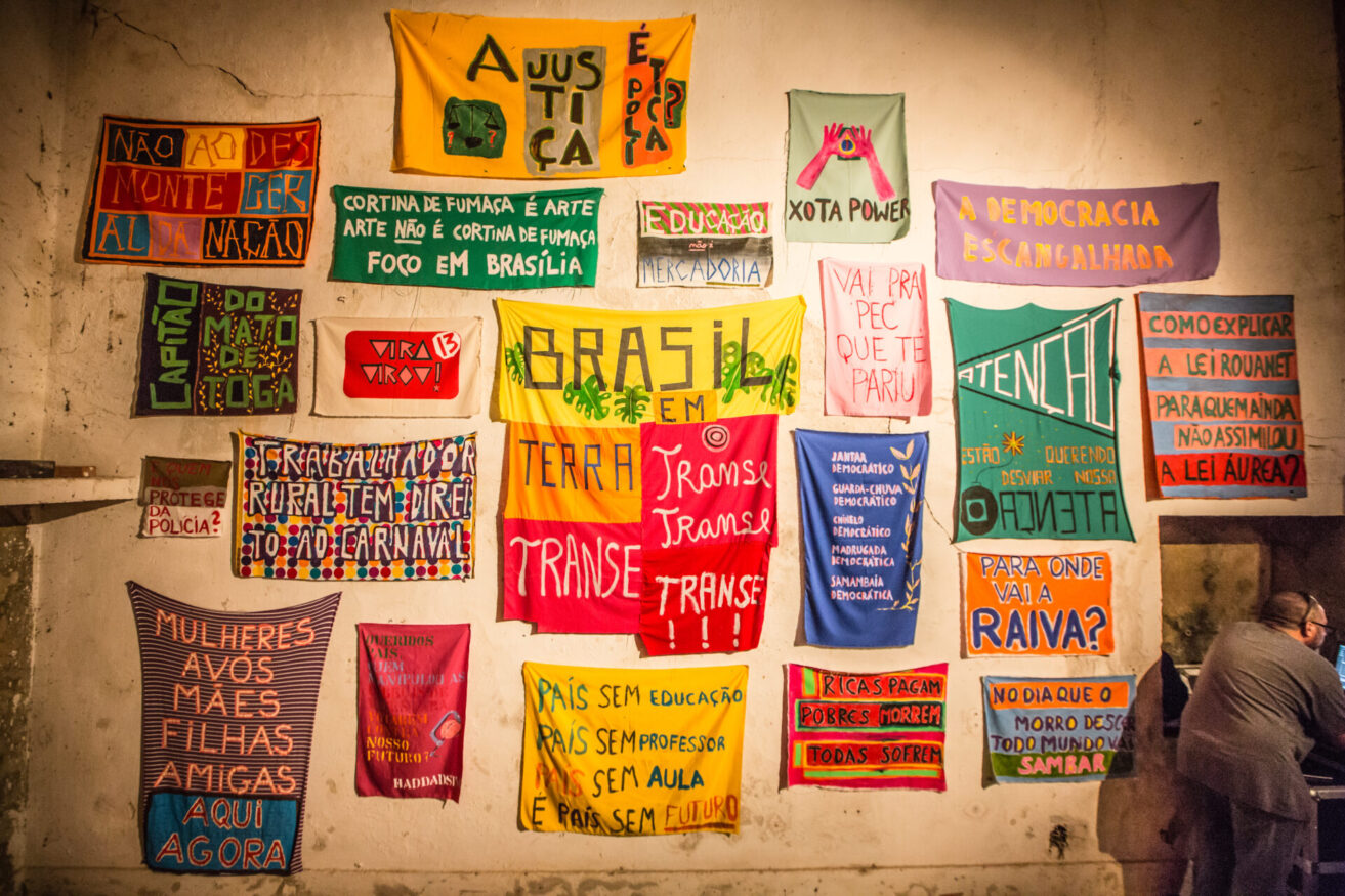 Obra(s) por #CóleraAlegria.  Da atividade Manjar: Somos Muitxs. 