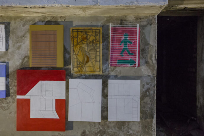 Obra(s) por Tantão (Carlos Antonio Mattos).  Da atividade Manjar: Lucia Laguna, Mariwô, Maxwell Alexandre, Tantão. 