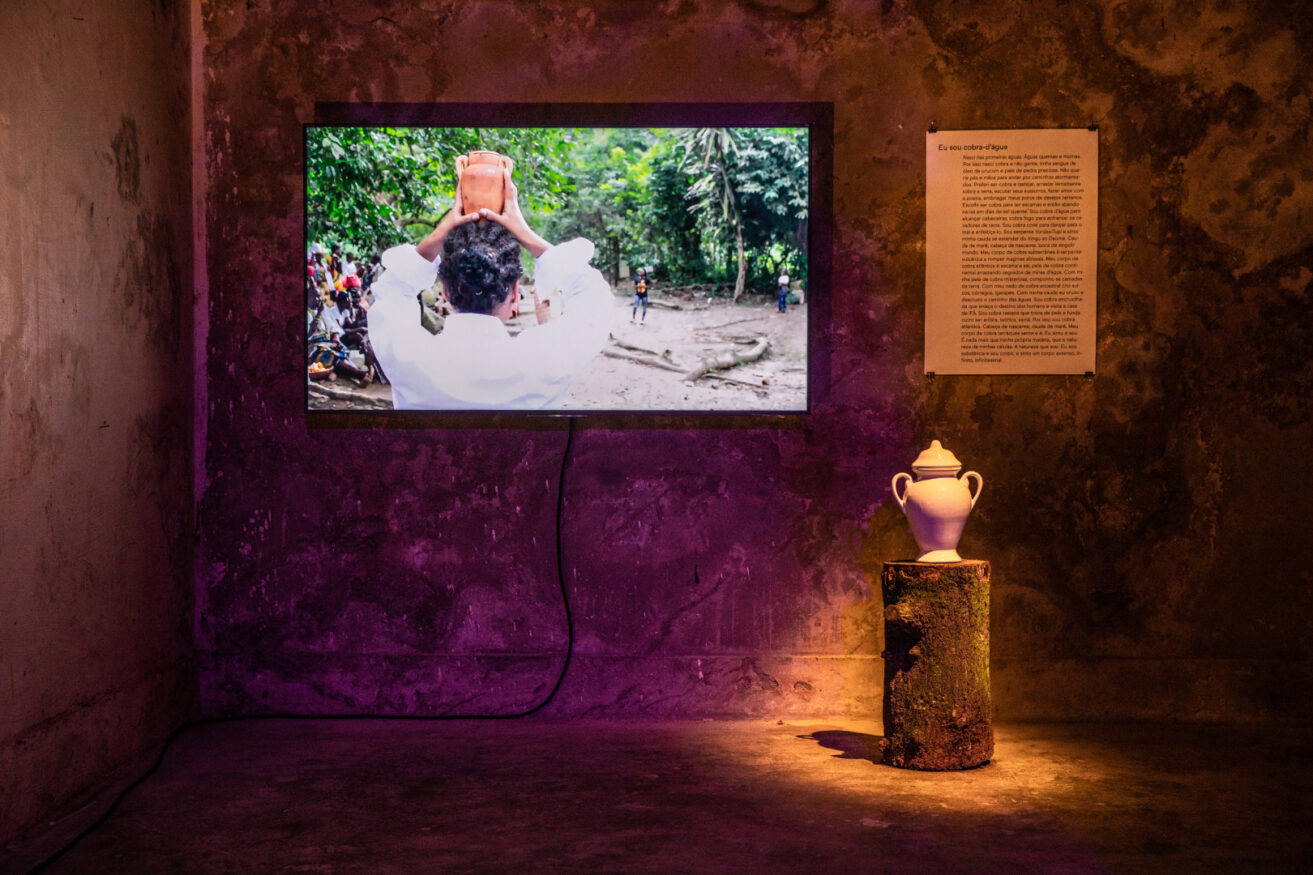  Obra(s) por Maya Quilolo.  Da atividade Manjar: Em tudo que vive, tudo que flui. 