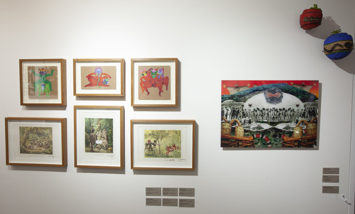  Work(s) by Sophia Pinheiro, Moara Tupinambá, Kandú Puri, Denilson Baniwa.  From activity AFLUENTE [ArtRio]. 