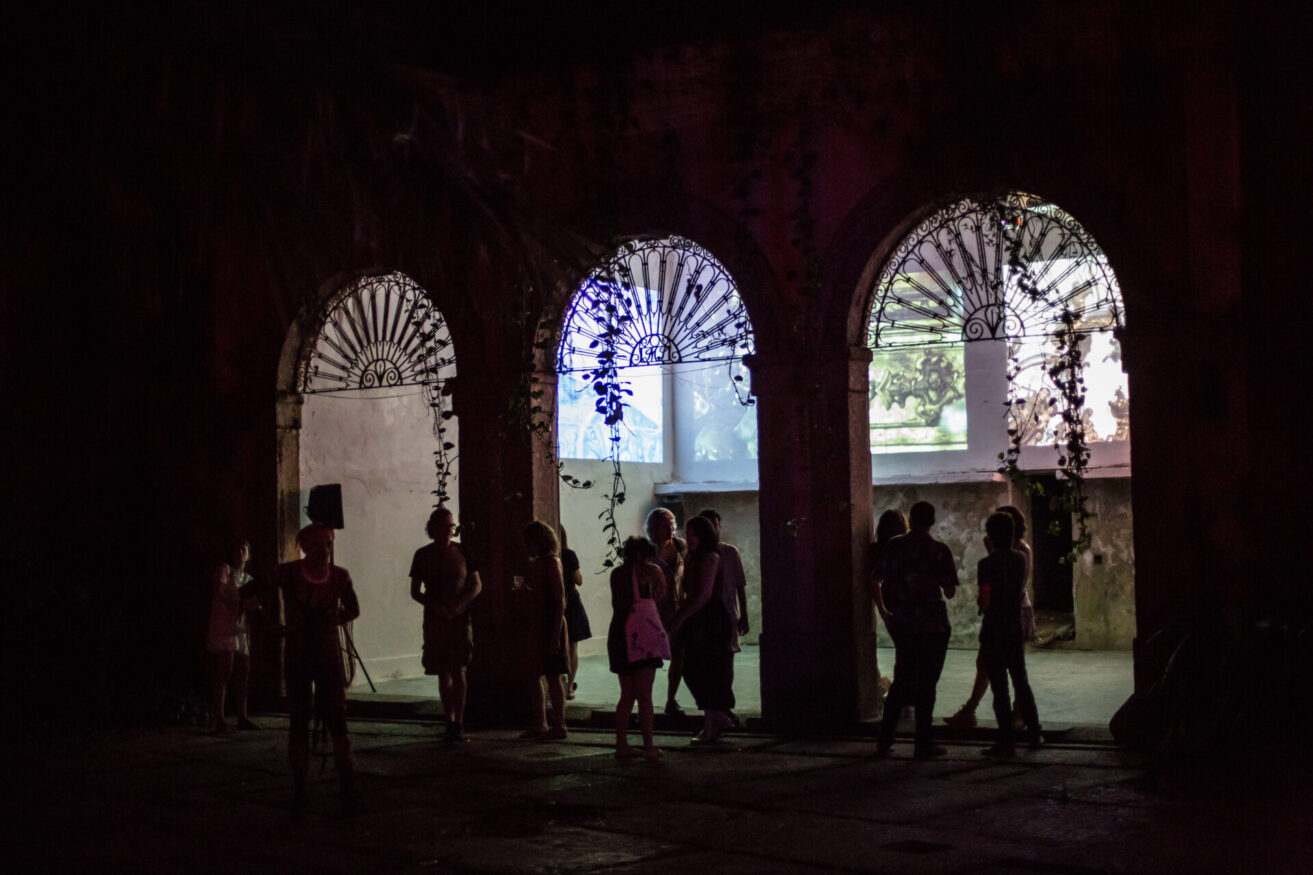  Da atividade Manjar 02 anos: Adriana Varejão, Bayard Tonelli, Thiago Martins de Melo, TintaPreta. 
